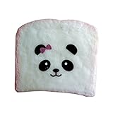 Generic 1PCS Mini Color Random Squishy Soft Panda Bread Phone Strap