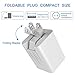 iPhone Charger, ANTAOLE Dual Port Travel Wall Power Adapter 2.4A 12W with Nylon Braided Lightning Cable[2-PACK] 6feet USB Data Charge Sync Cable for iPhone X/8/7/6S/6/ Plus/SE/5S/5C, iPod, iPad
