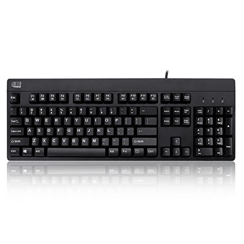 Adesso Easy touch 630Ub, Antimicrobial Waterproof Keyboard (AKB-630UB)