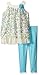 Youngland Toddler Girls' Floral Woven Mini Dress and Legging