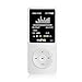 New UI MYMAHDI 8GB & 70 Hours Playback MP3 Player Lossless Sound Music Player (Supports up to 128GB) Bright-White