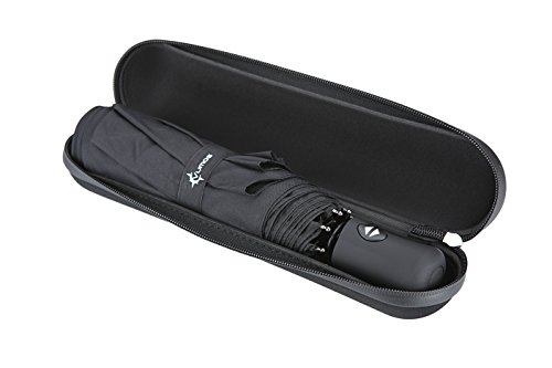 Umbrella With Waterproof Case - Automatic Open And Close With Rain Repellent Fabric And Windproof Fibreglass Ribs - Compact for Easy Travel Umbrella With Waterproof Case - Automatic Open And Close With Rain Repellent Fabric And Windproof Fibreglass Ribs - Compact for Easy Travel