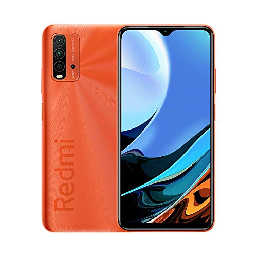 Xiaomi Redmi 9T con NFC Cámara cuádruple de 48 MP con IA 6000 mAh (typ) Carga rápida de 18 W Qualcomm® Snapdragon™ 662 Pantalla de 6.53" FHD+ Dot DRO 4GB+64GB, Amanecer Naranja