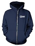 Fishers Sportswear EMT Reflective Zip-Up Hooded Sweatshirt