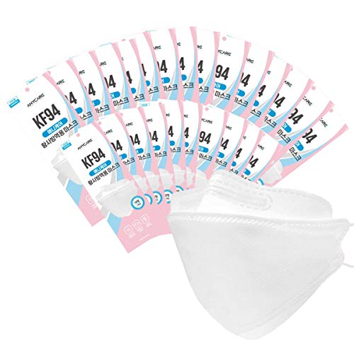 [Pack of 25] AnyCare Korean Face KF94 Mask Soft and Durable Korea