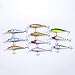10Pcs of Life-like Swimming as Life Fish Swimbait Bass Bait Hard Fishing Lure (10PC)
