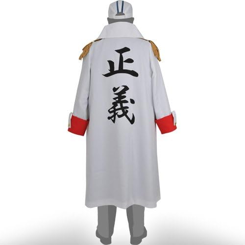 Amazon ワンピース 三大将コート 頭周り 56 60cm 公式 コスチューム メンズ フリーサイズ コスプレ 仮装 通販