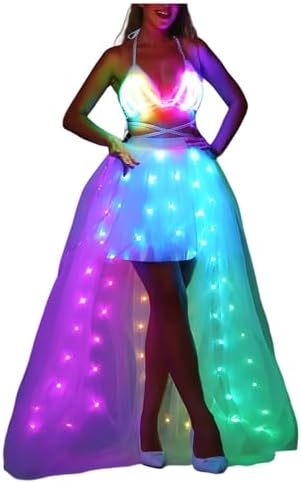 Amazon.com: LED Lighting Fiber Optic Bridesmaid Cocktail Homecoming Party Dresses,Mobile APP Control (S) White : Clothing, Shoes & Jewelry Amazon.com: LED Lighting Fiber Optic Bridesmaid Cocktail Homecoming Party Dresses,Mobile APP Control (S) White : Clothing, Shoes & Jewelry