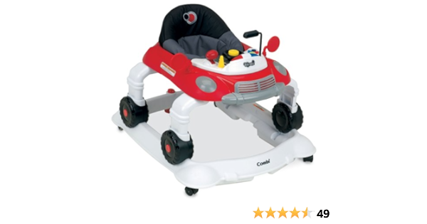combi red car walker