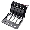Boddenly-Digital-Voltmeter-4-Gang-Marine-Boat-Car-Switch-Panel-Toggle-Switches-Water-resistant-Enclosed-Rocker-Switch