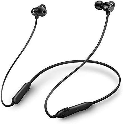 Bluetooth Headphones, Wireless Sports Earphones,with Mic Bluetooth 5.0 HD Stereo Sweatproof Earbuds,Gym Running Workout Noise Cancelling Headsets(Black)