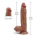 Nabini 12 inch Liquid Silicone Dildo – Lifelike Huge Dong – Strong Suction Cup – Realistic and Extremely Soft Adult Toy – 100% Waterproof Big Size Adult Sex Toythumb 4