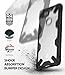 Ringke Fusion-X Designed for Google Pixel 3 XL Case Easy Unlock Squeeze Compatible Transparent Hard PC Back TPU Bumper Solid Protection Cover for Google Pixel 3 XL - Black
