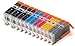 12 Pack Compatible Canon PGI-250 , CLI-251, Canon 251, Canon 250 2 Small Black, 2 Cyan, 2 Gray, 2 Magenta, 2 Yellow, 2 Big Black for use with Canon PIXMA iP7220, PIXMA MG5420, PIXMA MG5422, PIXMA MG6320, PIXMA MX722, PIXMA MX922. Ink Cartridges for inkjet printers. CLI-251BK , CLI-251C , CLI-251GY , CLI-251M , CLI-251Y , PGI-250BK © Blake Printing Supply