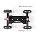ePhotoInc PICOKIT Pico Flex Dolly Kit Digital DSLR Skater Camera Dolly Slider Table Top Dolly Kit by