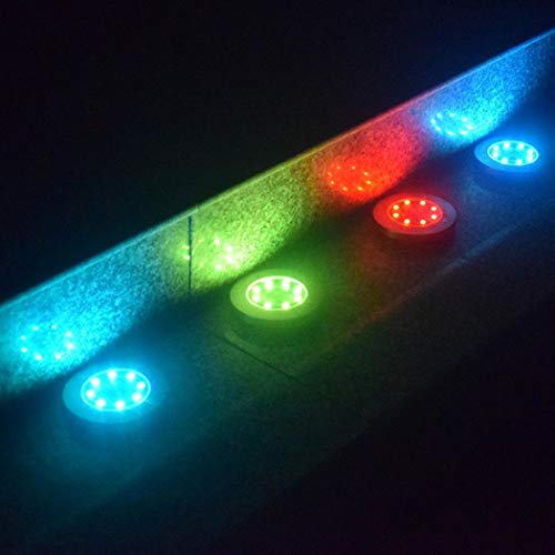 Kaimu Outdoor Solar Lawn Light Waterproof Garden Decorative Light 8 LEDs Step Lights - Thumbnail 4
