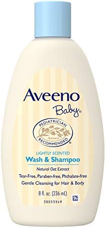 aveeno baby wash and shampoo 8 oz