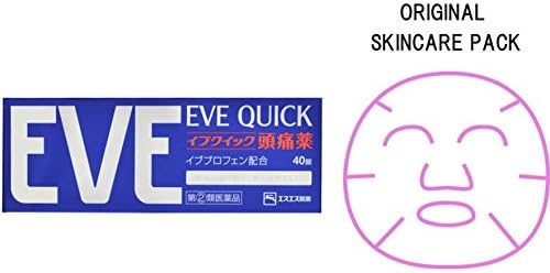 EVE QUICK 40 tablets with original skincare pack