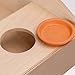 andwe Large Hamster Sand Bath Box Wooden Bathroom for Hamsters Mice Lemmings Gerbils and Others Critters