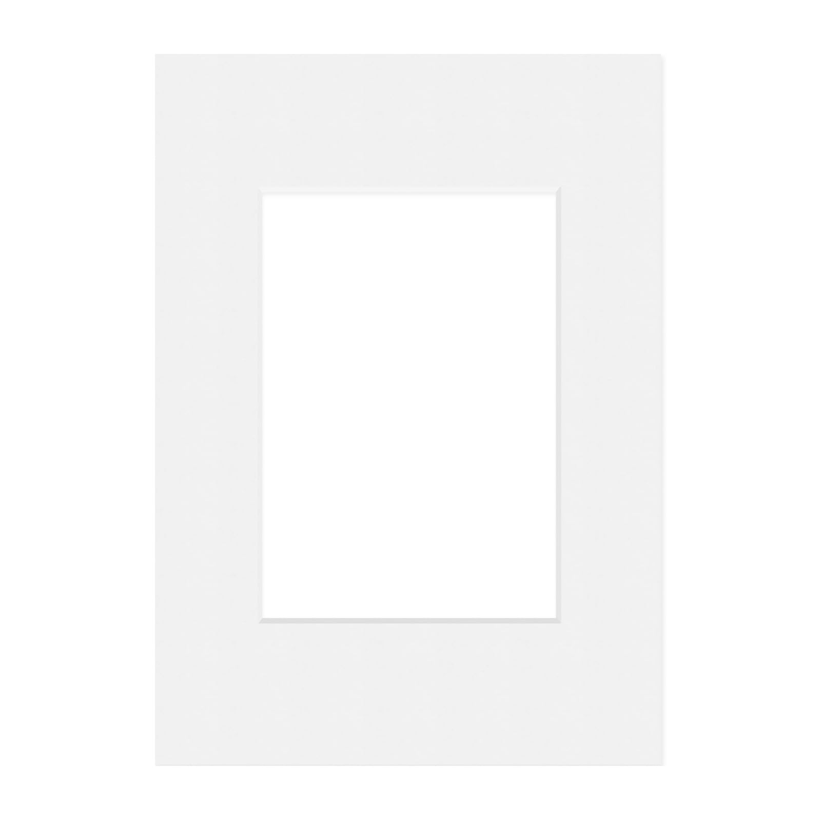 DEHA Design White Photo Mount A4 (21.0 x 29.7cm) – Acid-Free Archival Board for 13x18 cm Photos and Prints