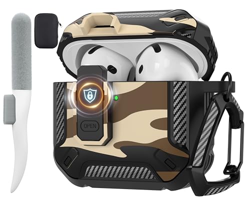AirPods 4 case Brown Camo