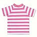 TFJH E Girls Swimsuit UPF 50+ UV Rashguard Sets Bathing Suit 4t 5t Stripe HotPink 116/122
