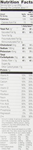 Chex Cereal, Gluten Free, Vanilla, 12.1 Ounce (Pack of 3)