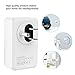 Wi-Fi Smart Plug, Mini Outlet HOMEMAXS Socket Compatible with Amazon Alexa and Google Home Assistant IFTTT, No Hub Required, Compact and Easy To Use