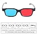 Red Blue 3D Glasses Fashion Game DVD Stereo New Black Frame Anaglyph Movie Dimensionalthumb 1