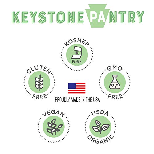 Keystone Pantry Organic Brown Rice Syrup 23 oz Bottle Certified Kosher-Parve Alternative to corn syrup