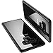 Galaxy Note 9 Case, USAMS Ultra Slim Thin Clear Case Anti-Scratch Protective Bumper Frame & Hard PC Back Phone Cover Cases for Samsung Galaxy Note 9 (2018) - Black
