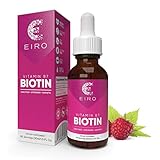 EIRO Biotin Liquid Drops | 6000mcg per serving | Healthier, Stronger, Faster - Hair & Nails | Superior Absorption