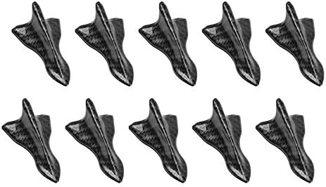 FOLCONROAD 10Wing Spoiler Diffuser Vortex Generator for Car Truck SUV Roof Top Windshield