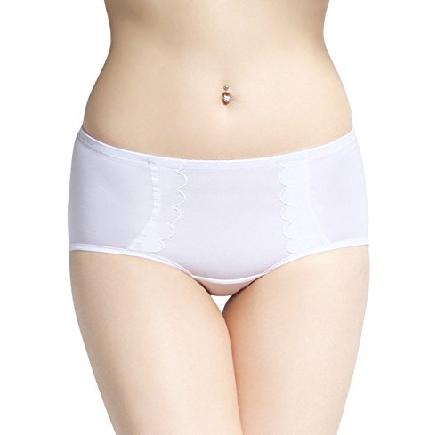 SODACODA Women's Butt Enhancer Silicone Pants - 300g Drop Shape Pads White L