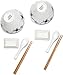 Umami Tableware Blue and White Porcelain Ramen Bowl Set - Soup Bowl With Chopsticks, Sauce Dish, Hooked Spoon Set of 2