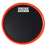 Ultra Portable Practice Pad - 6'' Drum Pad (Red) - Case Included