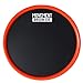 Ultra Portable Practice Pad - 6'' Drum Pad (Red) - Case Included