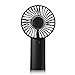Mini Handheld Fan portable fan,USB 4000mAh Battery Operated Rechargeble Hand Held Fan,8-18 Working Hours with 3 Speed Adjustable for Home Office Traveling (Black)