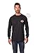 Harley-Davidson Mens Performance B&S with Mesh Black Long Sleeve (Large)