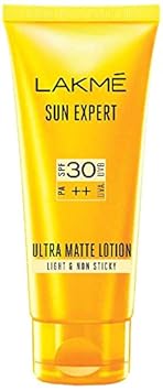 Lakme Sun Expert SPF 30 PA++ Ultra Matte Lotion, 50 ml