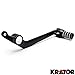 Krator Rear Brake Pedal Folding Foot Lever Shift Black For Yamaha YZF-R6 2003-2005