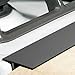 Gap Cap For Kitchen Stoves, Durable Metal, Magnetic Strip for Secure Grip, Black – Measures 20 1/2