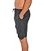 At The Buzzer 14501-Charcoal-L Men's Pajama Shorts/Sleepwear/PJs