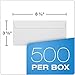 Quality Park #8 5/8 Double-Window Security Envelopes, Security Tint; for Checks & Secure Mail, 24-lb, White, 3-5/8