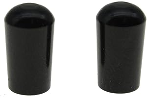 KAISH M3.5&M4 Black Metal LP Guitar 3 Way Toggle Switch Tip Pickup Switch Knob for Epi Les Paul