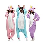 Rainbow Fox Homewear Adults Unicorn Pajamas Unicorn Cosplay Costume Sleepwear Halloween Costumes