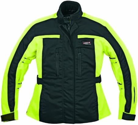 Vega Technical Gear Hi-Visibility Women's Silhouette Jacket (Yellow, Large)