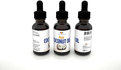 70% Caprylic C8 30% Capric C10 Pure Fractionated Coconut Oil Drops 2oz Bottle MCT Oil Medium Chain Triglycerides Carrier Oral & Topical