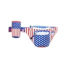 Tipsy Elves American Flag USA Fanny Pack with Drink Holder