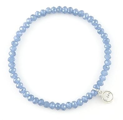 Lizas Kristallperlen Elasticarmband Knoxville kobaltblau LIZA283